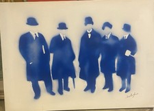 quadro dipinto  Mario Schifano Copia d’autore