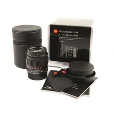 LEICA 50MM F1.4 SUMMILUX-M ASPH EDIZIONE LIMITATA CROMO NERO + SCATOLA 11688 #5294