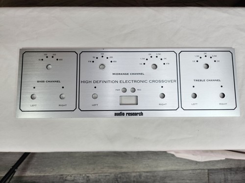 Audio research faceplate - audio, ec-3