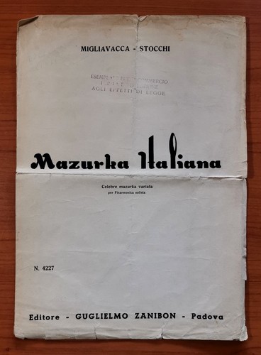 Migliavacca stocchi mazurka - stocchi,