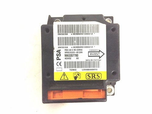 Centralina airbag citroen c2 - ,