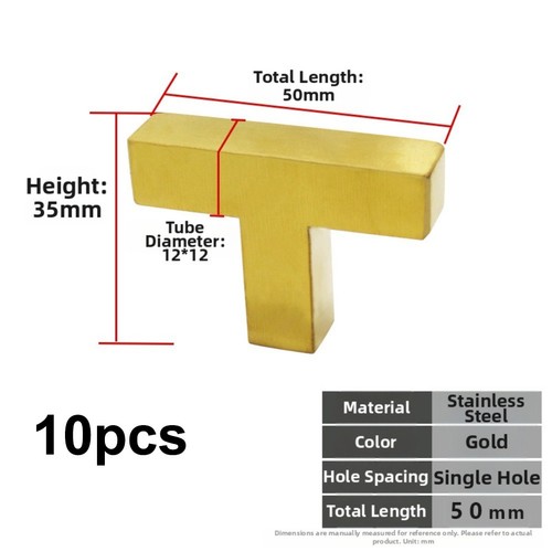 Maniglie quadrate per armadi