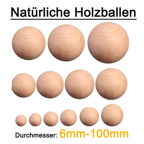 Sfere legno naturale - sfere, in