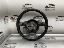 VOLANTE  MULTIFUNZIONE STERZO IN PELLE NERA AUDI A1 SPORT 2011 4G0419091R D4