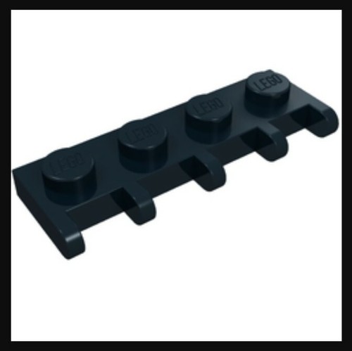 Lego 4315 black hinge vehicle - black,