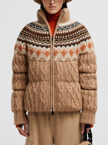 Nuovo moncler grenoble beige - nuovo,
