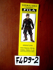 FABBRICA ITALIANA LAPIS SEGNALIBRO FILA ARMAURE GIAPPONESE XVIII SEC.   (F4D9-2)