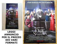 Dark Shadows - Film 2012- LOCANDINA e/o MANIFESTO CINEMA ORIGINALI. Vari formati