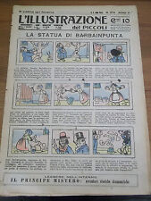 ANTICO FUMETTO L'ILLUSTRAZIONE DEI PICCOLI - SENZA DATA - 1919 ANNO VI