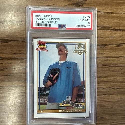 225 randy johnson - johnson, topps