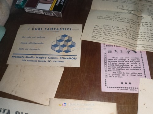 Antico lotto illusionismo - lotto,