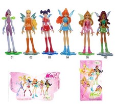 SORPRESINE KINDER FERRERO SERIE VINTAGE WINX 2006 ENTRA SCEGLI LE FIGURE TOP RAR