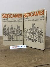 (Narrativa) Giovanni SERCAMBI - NOVELLE - 2 V OLUMI - Laterza 1972