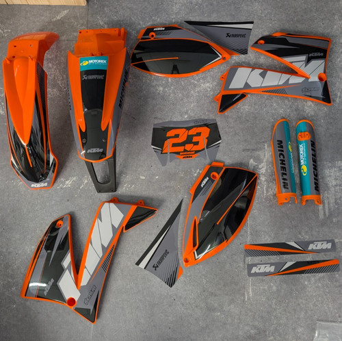 Plastiche grafica ktm - plastiche,