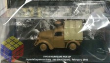 Coche Militar TYPE 95 KUROGANE PICK-UP / 1945 Segunda Guerra Mundial WWII -1/43