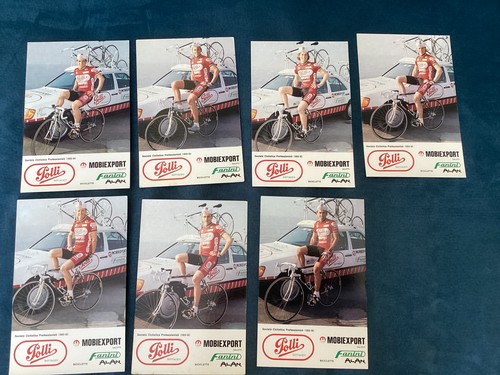 Cartoline ciclismo squadra - 7,