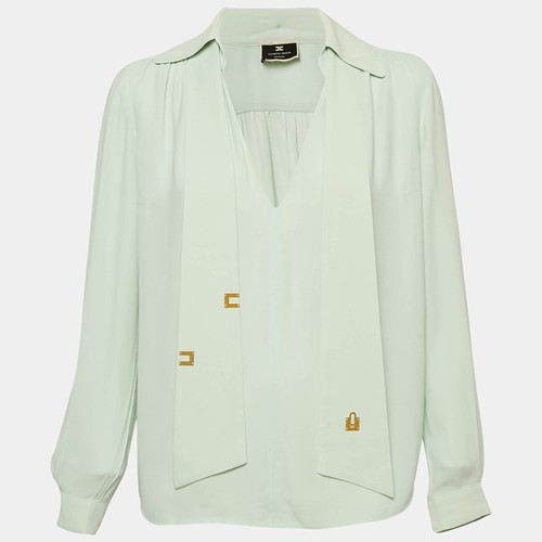Elisabetta franchi blue crepe - franchi,