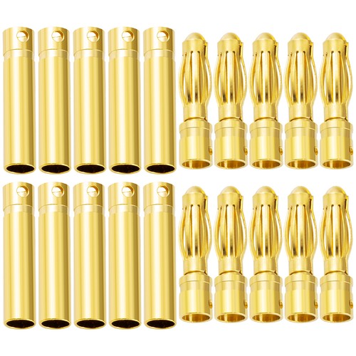 Flyxm 10set 4mm - 10set, gold