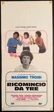 LOCANDINA ORIGINALE RICOMINCIO