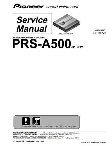 Servizio manuale istruzioni - servizio,