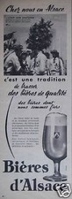 PUBLICITÉ 1958 BIÈRES