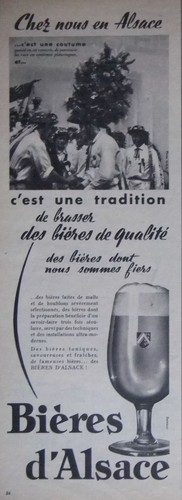 Publicité 1958 bières - 1958,