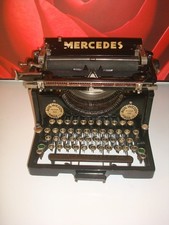 MACCHINA DA SCRIVERE D'EPOCA - ANTICA MERCEDES MOD. 3 - CON TABULATORE ANNO 1921