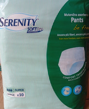 80 Pannoloni SERENITY be free Pants.super tag.L slip pul up per adulti 110-150cm