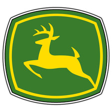 John Deere Logo #1 Sticker