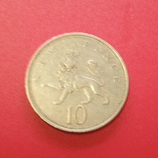 Gran Bretagna moneta 10 New