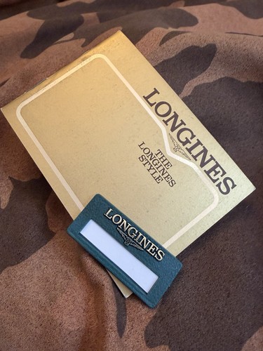 Longines rare booklet - longines, libretto