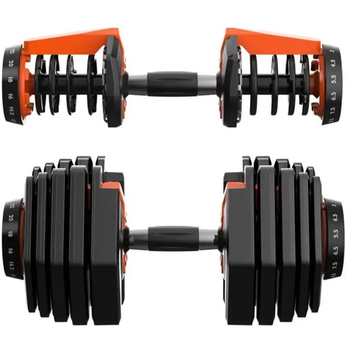 Kit manubri regolabili 24kg - regolabili,