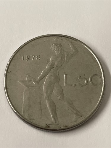 Moneta lire 1975 1978 - 50, 1975/1978