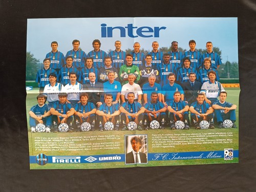 Poster inter 1997 - poster, 1997-98