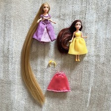 Disney Raperonzolo aggrovigliato mini principessa piccolo regno gioco di capelli belle bambole