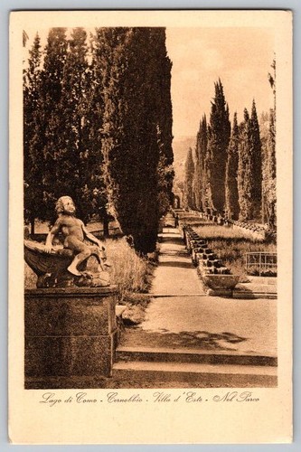 Postcard lago como - di,
