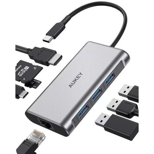 Aukey hub usb 1 con - usb, in