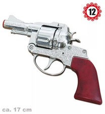 Pistola revolver agente
