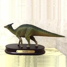 Favorite Saurolophus Dinosaur Statue Painted Model Animal Display