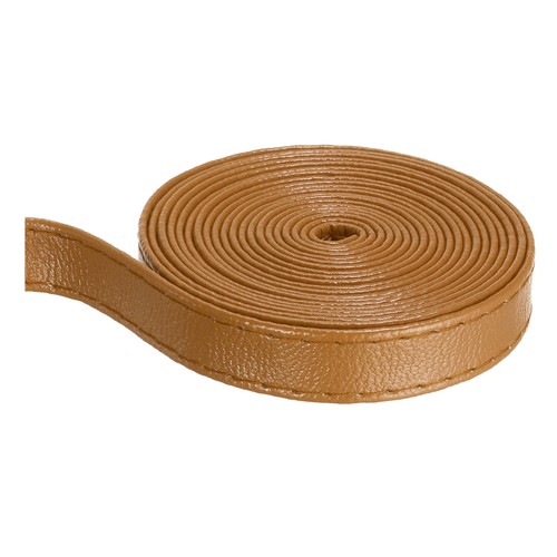 Khaki leather strap 10mm wide - leather,