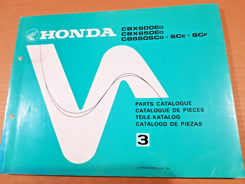 Catalogo ricambi honda cbx 600 - honda,