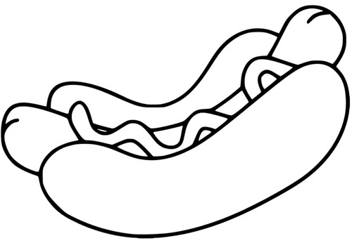 Adesivo hot dog sticker - , auto