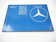 Mercedes Benz 200D 220D 240D