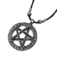Rimorchio nero pentagramma - nero,