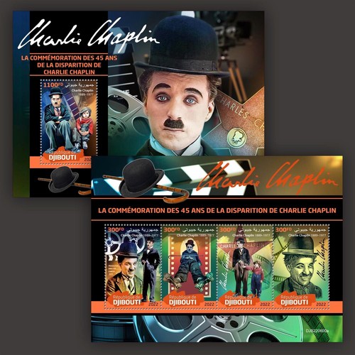 Francobolli charlie chaplin - francobolli,