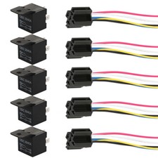 5X PEZZI RELE RELAY 12V PER