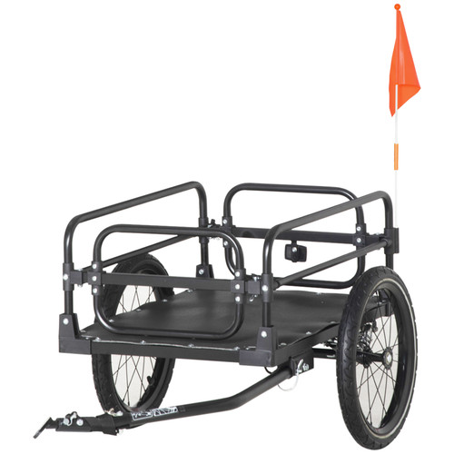 Carrello rimorchio bici nero - bici,