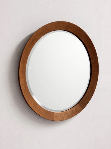 Specchio parete rotondo - parete,