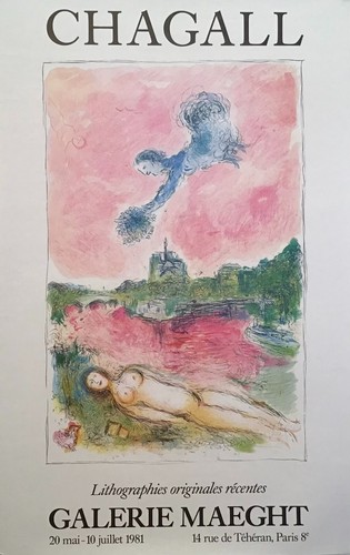 Poster originale marc chagall - poster,