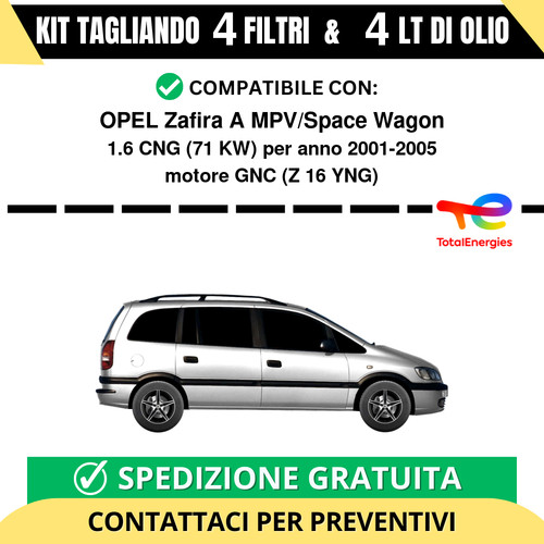 Tagliando per opel - tagliando, zafira